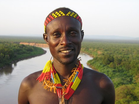 Omo River man